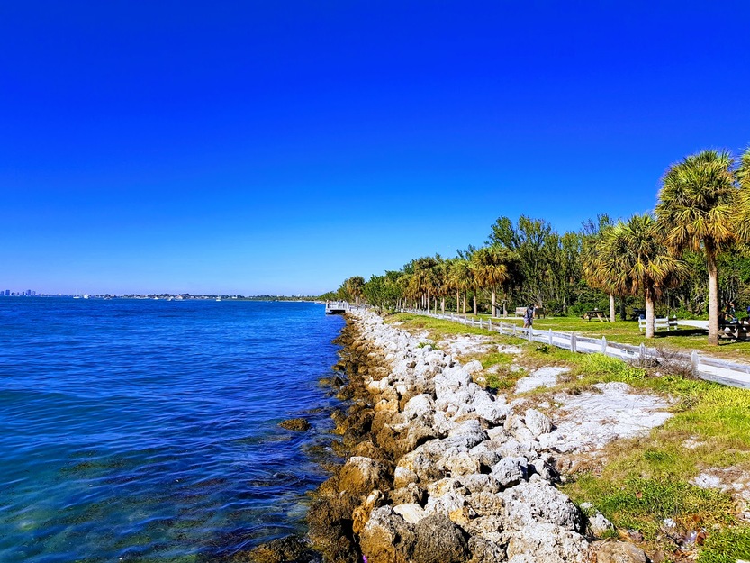 Rocky seashore