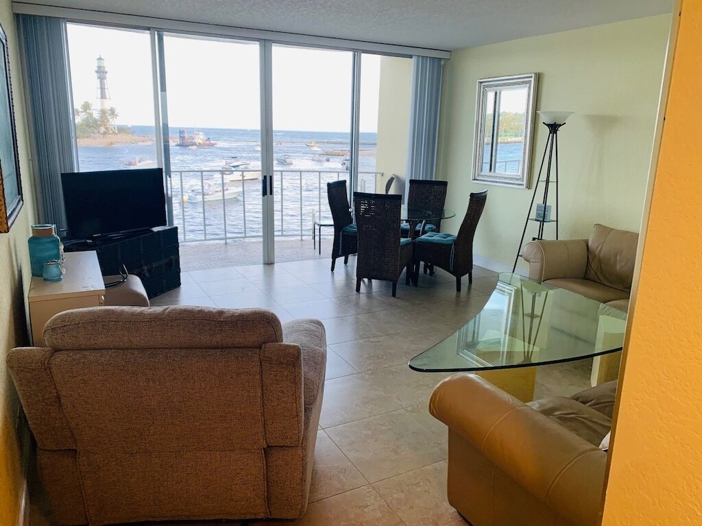 Waterfront Condo overlooking the Hillsboro Inlet photo