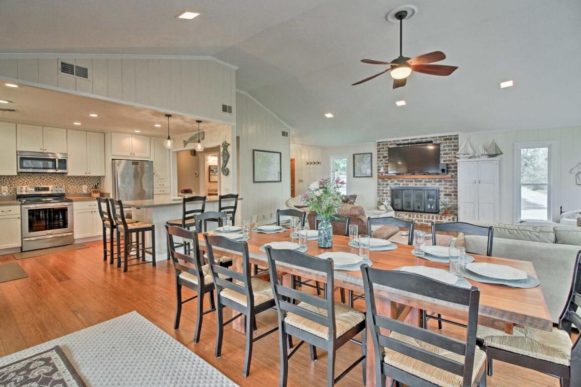 Waterfront Midway Home with Private Dock and Grill! photo