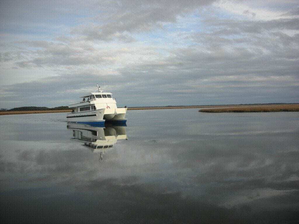 7 Miles of uninhabited beaches. Come to Sapelo Island . photo