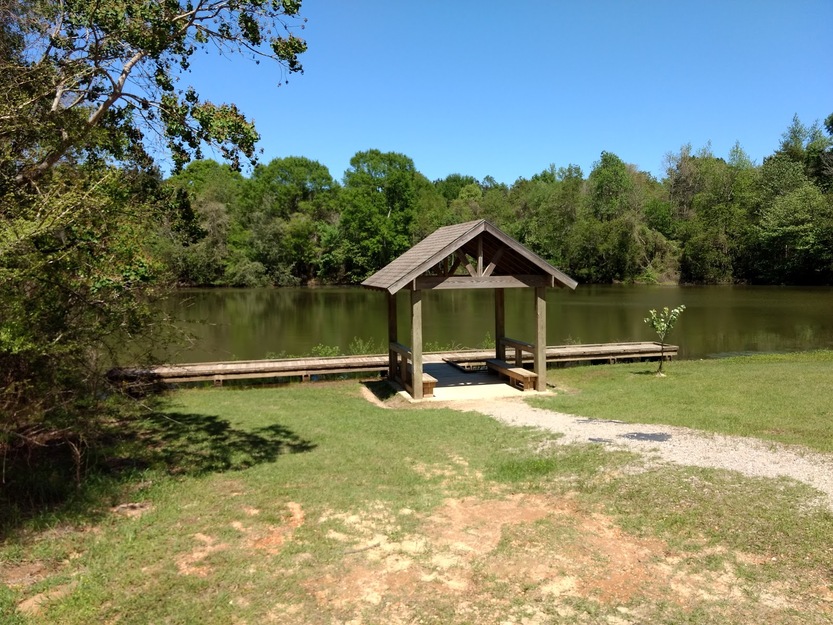 Near the Bogue Chitto State Park beach