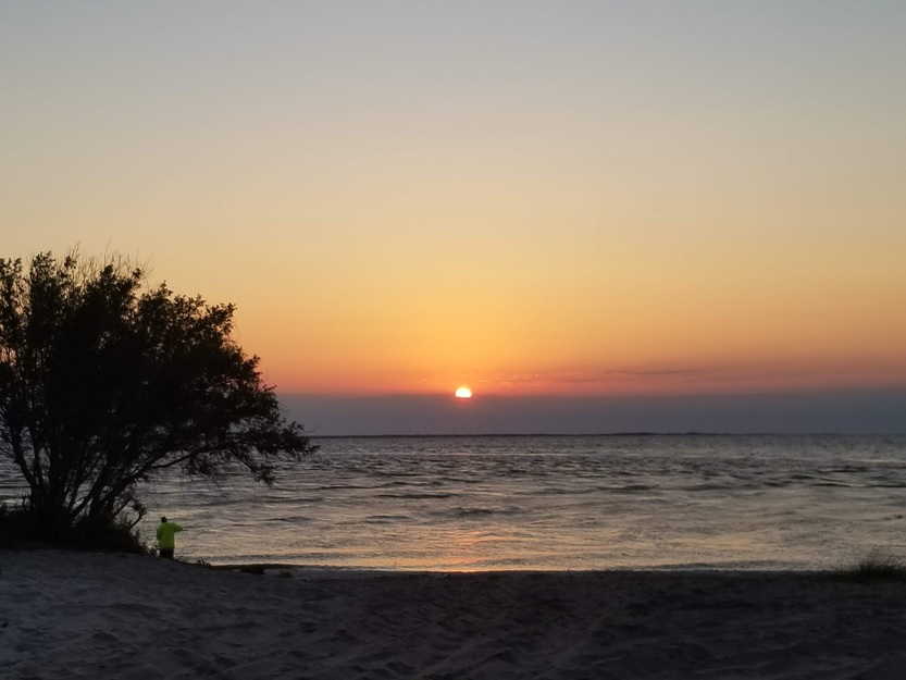 Sunset on Mexico Beach, Florida