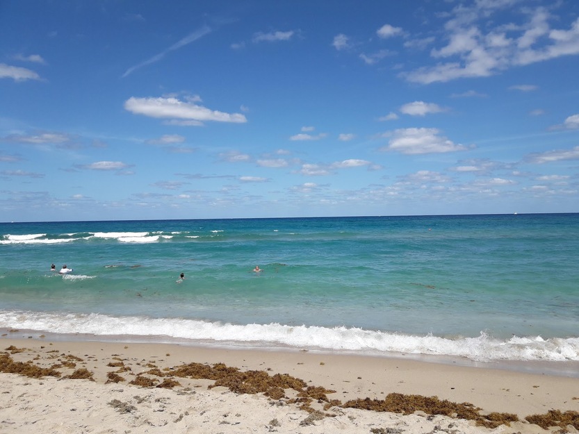Sandy beach