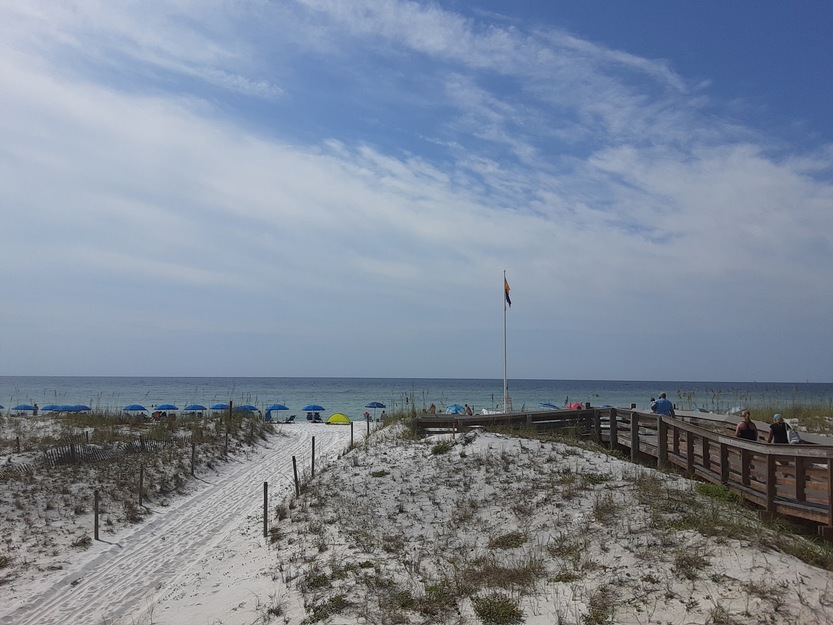 Sandy beach