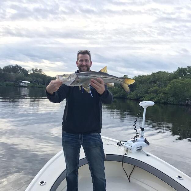 Large fish caught near Lovers Key State Park Beach