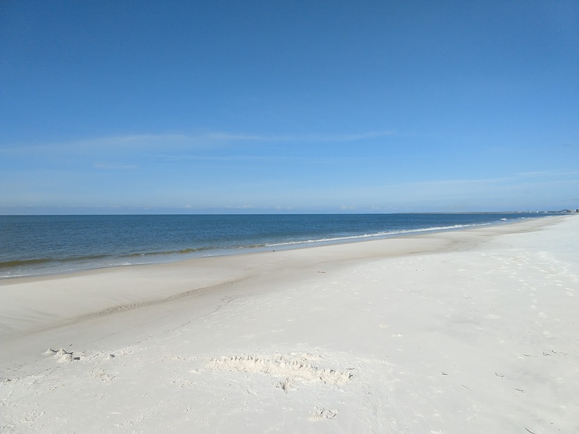 Empty beach