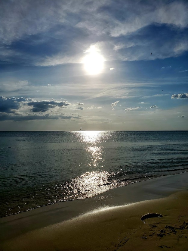 Sun over St. Joe Beach