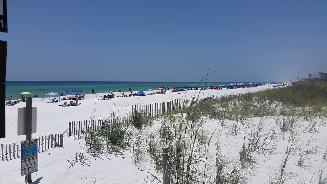 People on the beach