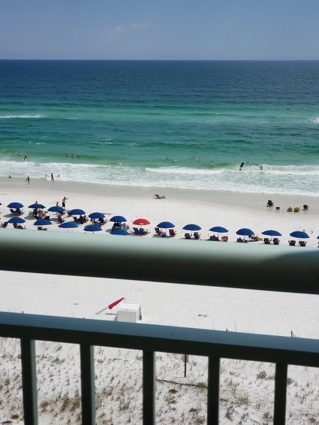 Umbrellas on the beach