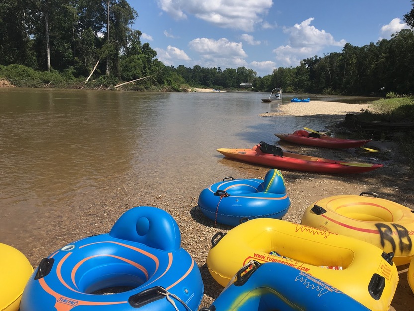 Kayaks and tubes