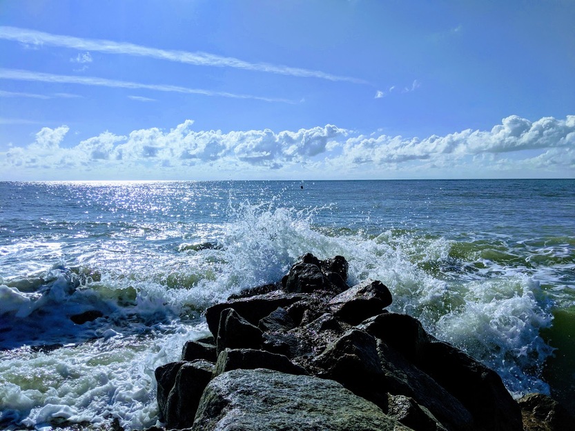 Rocks on Gray's Beach, SC