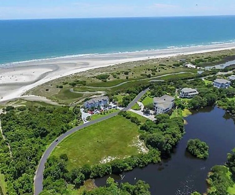White Point Swash Beach SC aerial view