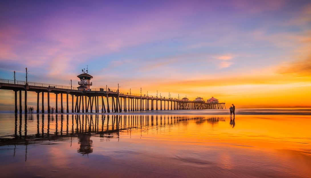Huntington Beach Pier CA