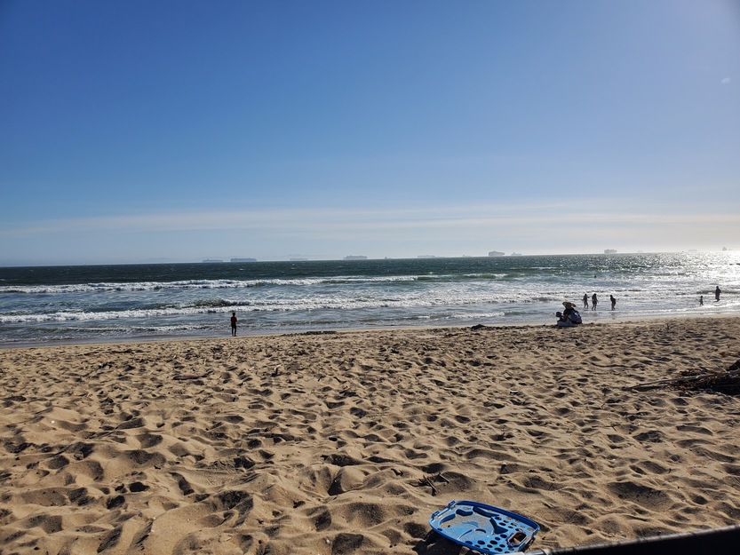 Sunset Beach in Huntington Beach CA