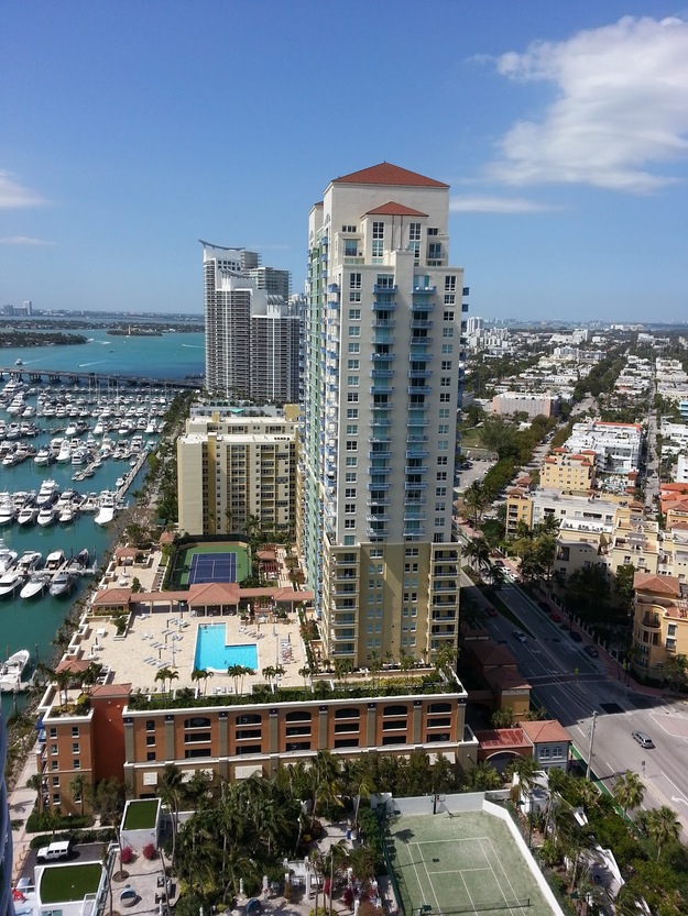 Skyscrapers in Miami Beach