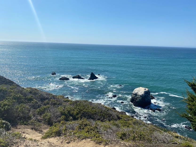 Rocks near Rockaway Beach CA