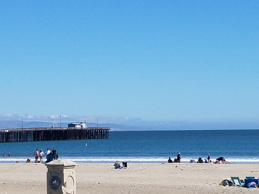 Ship near Avila Beach California