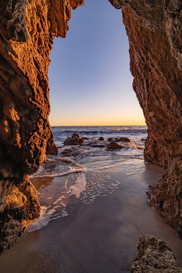 Rocks on El Matador Beach CA
