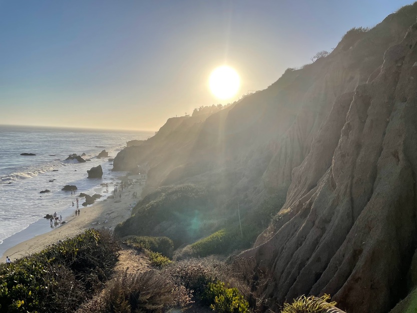 Sunrise on El Matador Beach California