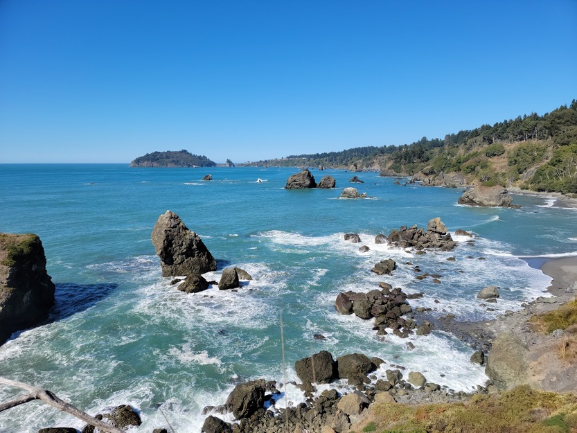 Baker Beach in Trinidad, California
