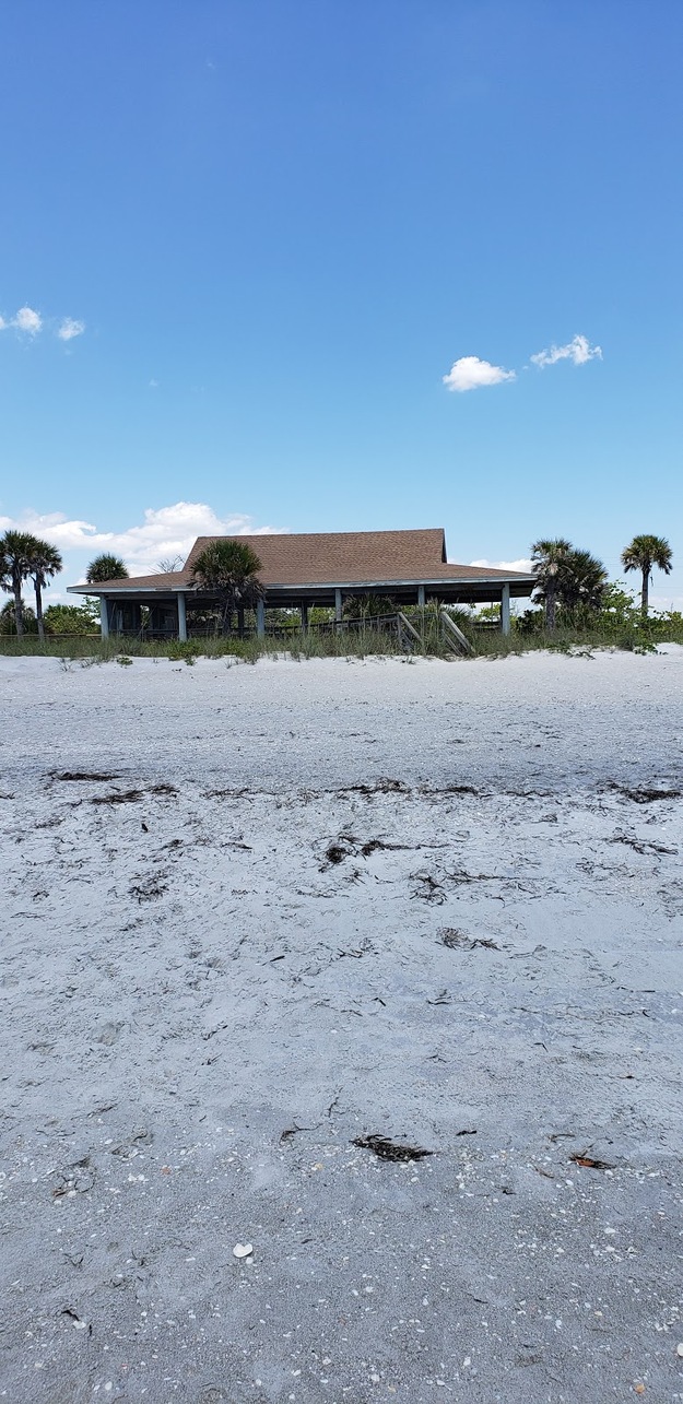 House on Don Pedro Island State Park Beach