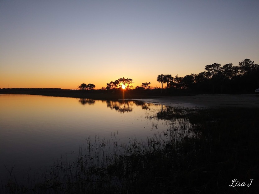 Sunset on Wakulla Beach, FL