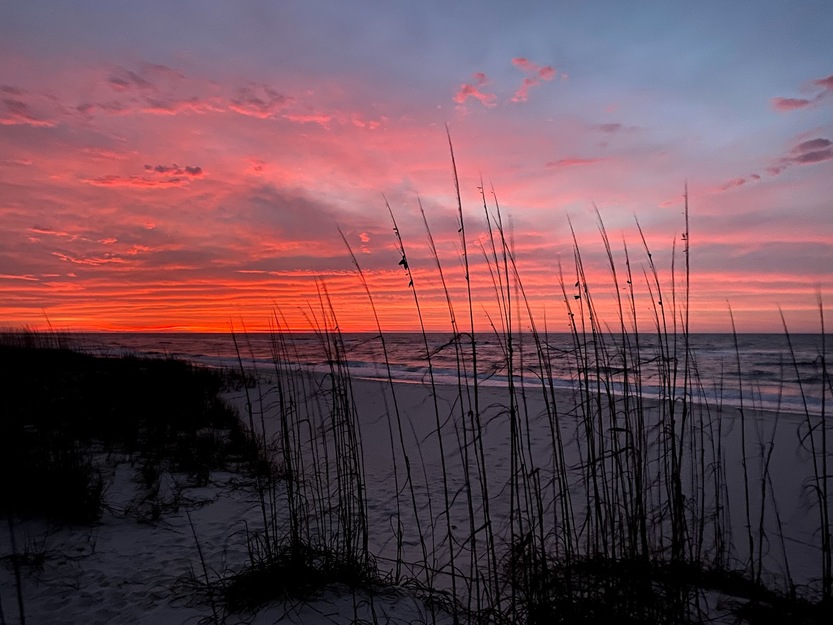 Sunset over Perdido Key Beach, FL