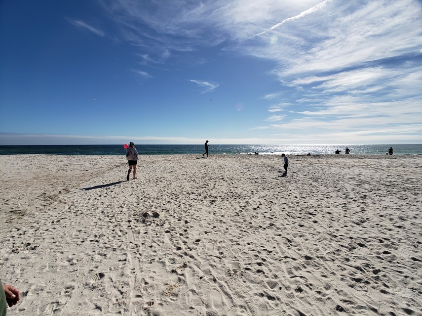 White sand on Perdido Key Beach, Florida