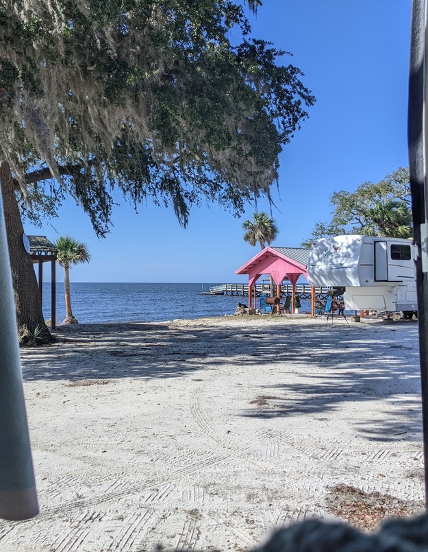 Shired Island Campground Beach