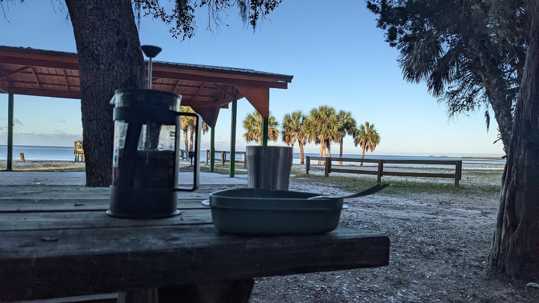 Shired Island Campground Beach, Florida