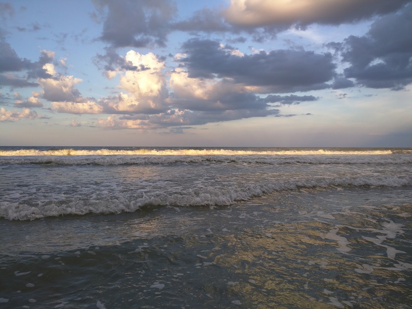 Clouds over Varn Park Beach, Florida