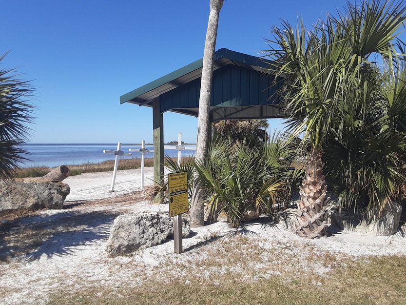 Shade on Hagens Cove Park Beach