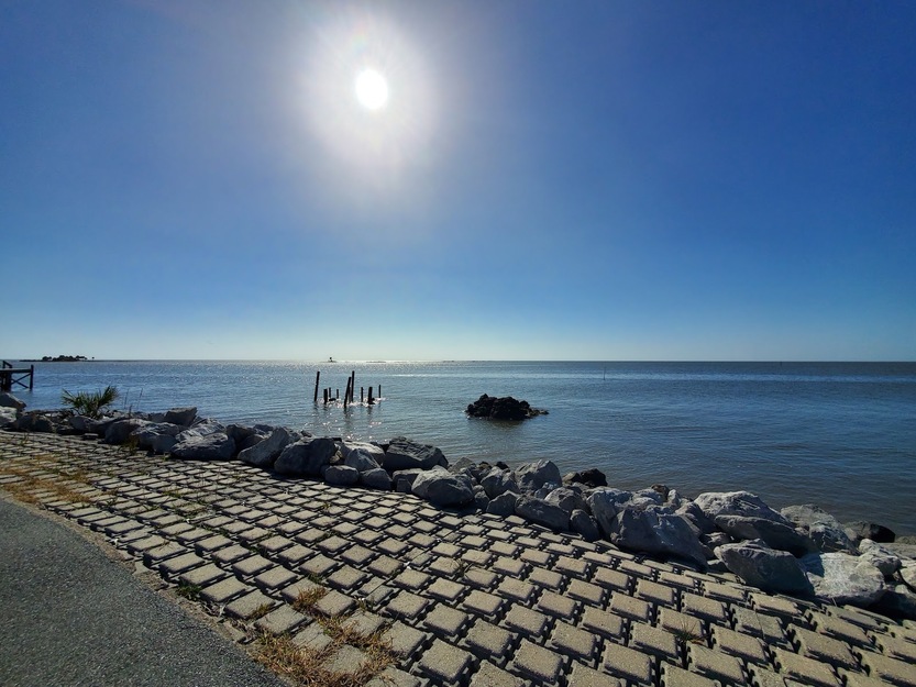 Rocks in Horseshoe Beach Park