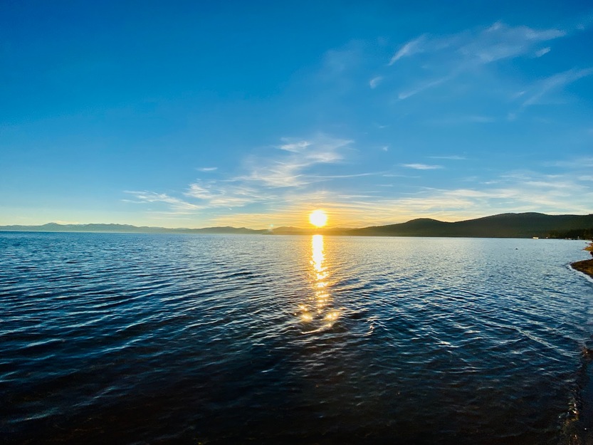 Sunrise on Kings Beach California