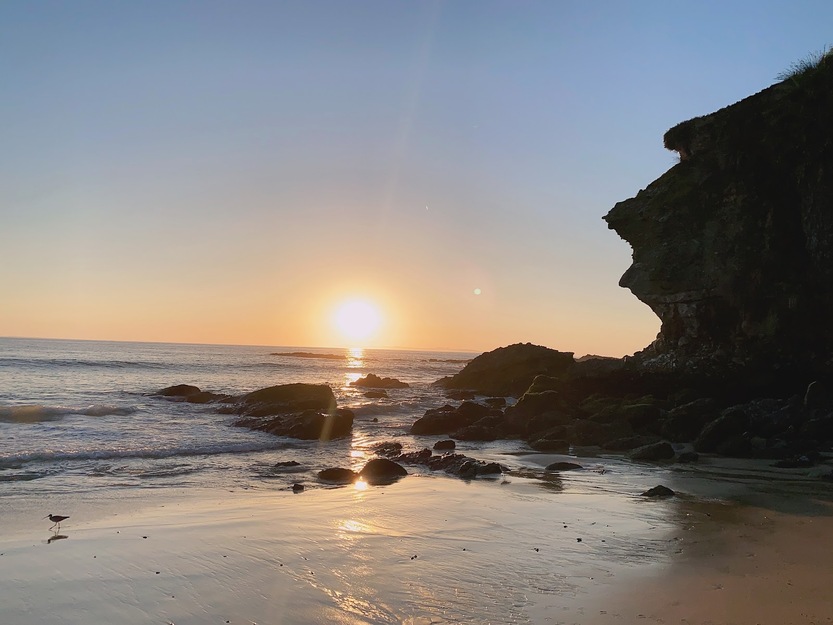 Sunrise on 1000 Steps Beach California