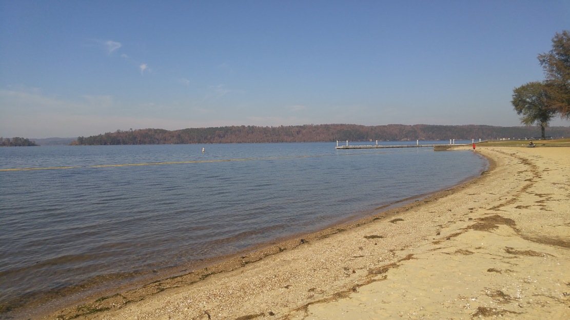 Sandy beach
