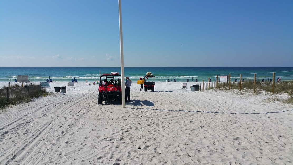 Cars on the beach