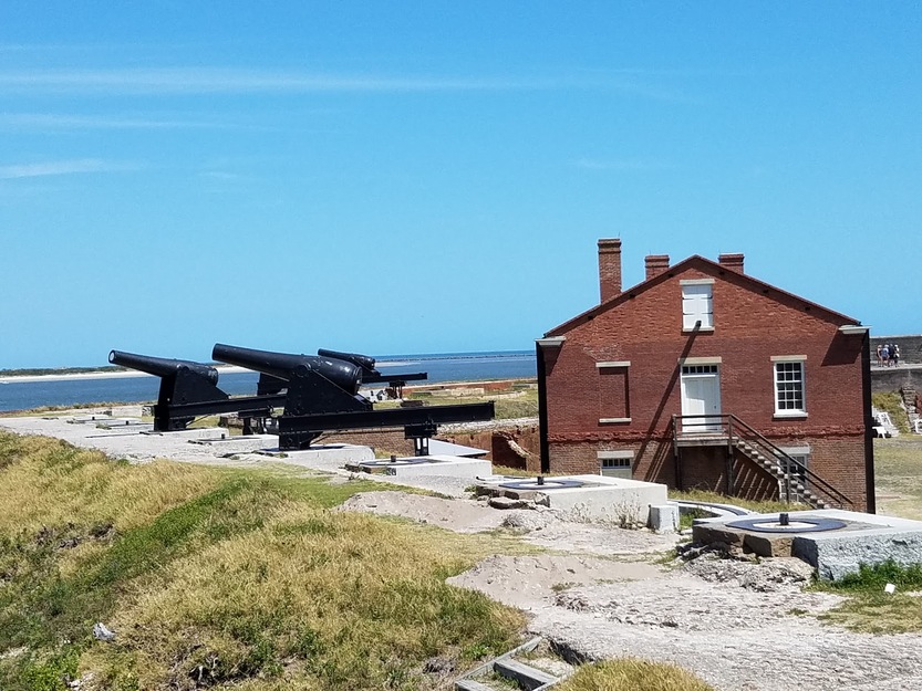 Fort Clinch cannons