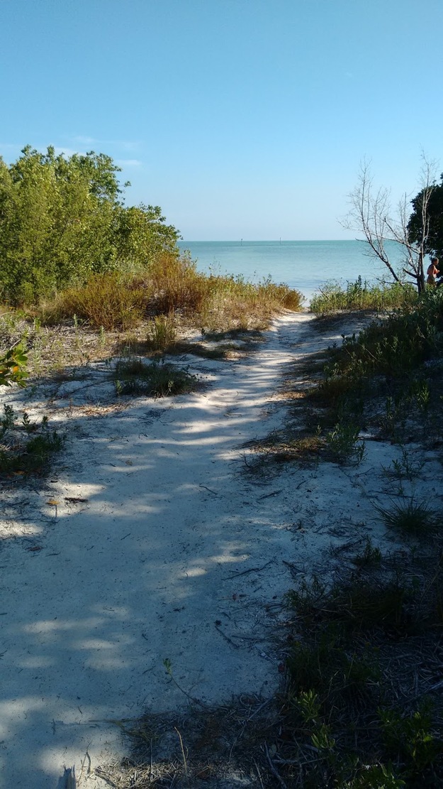 Beach entrance