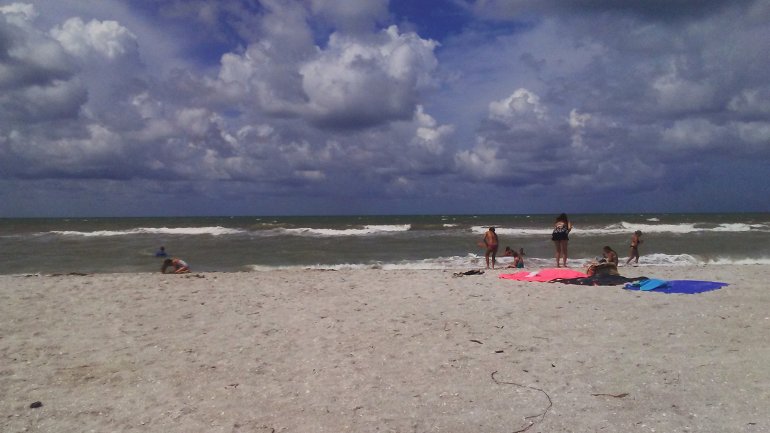 People on the beach