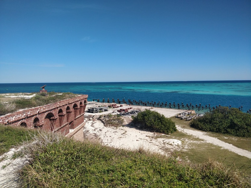 Seashore near the fortress