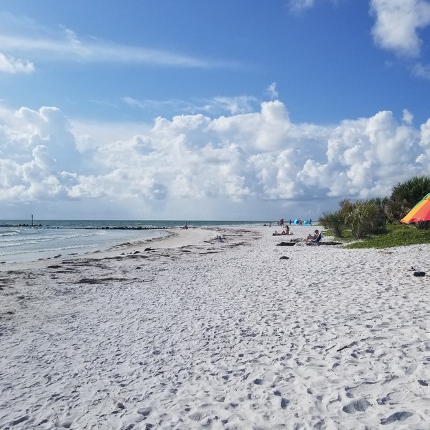 Sand and clouds