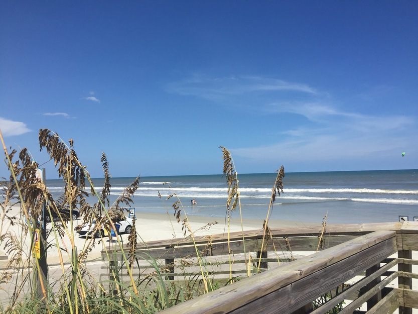 Beach boardwalk