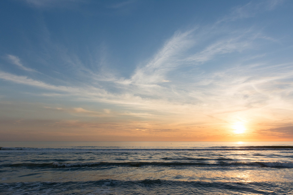 View from the beach