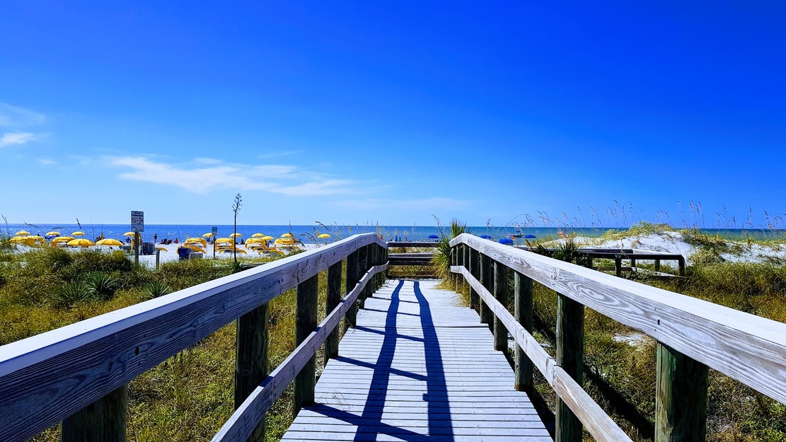 Beach boardwalk