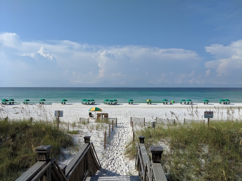 Beach entrance