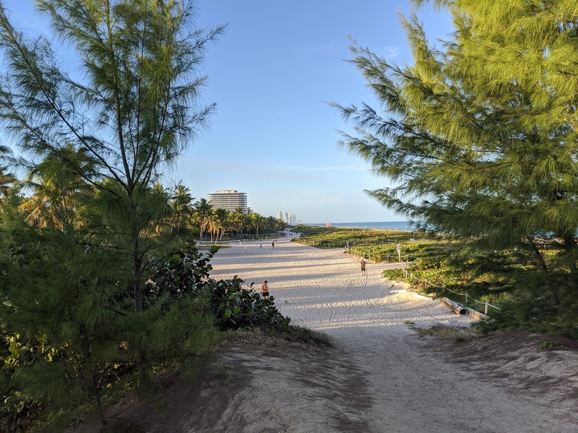 Beach path