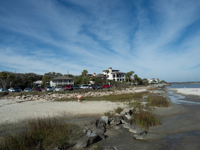 Houses on the beach